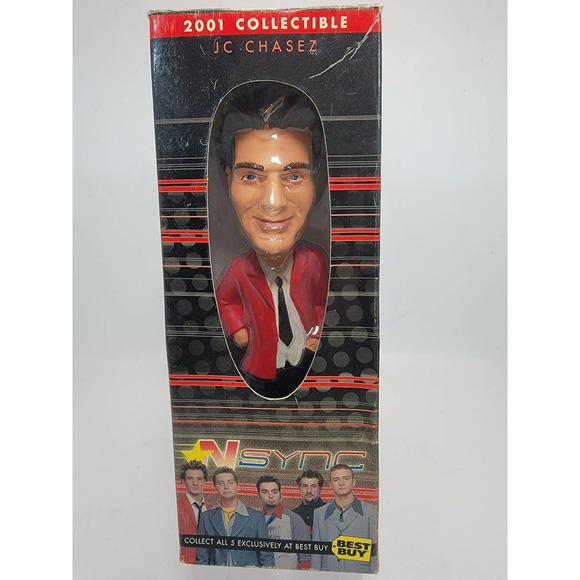 N Sync JC Chasez Collectible Bobble Head Best Buy Exclusive From 2001 - Picture 1 of 9